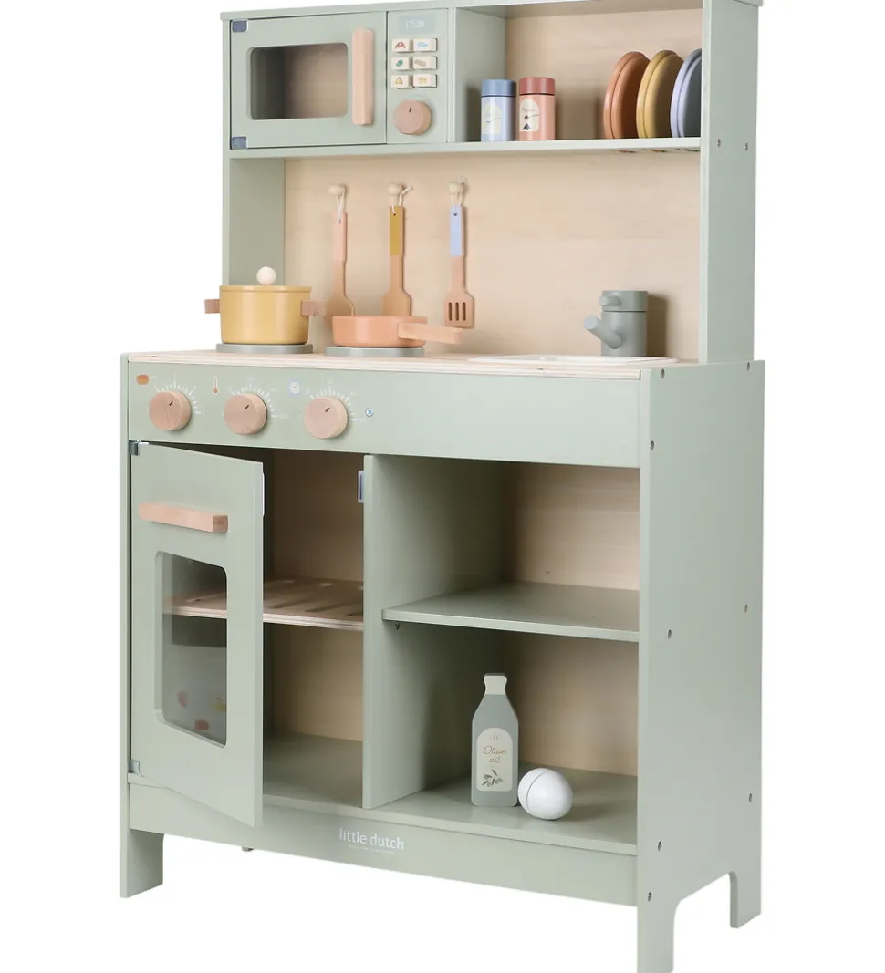 Little Dutch Legekøkken - Træ - Mint
