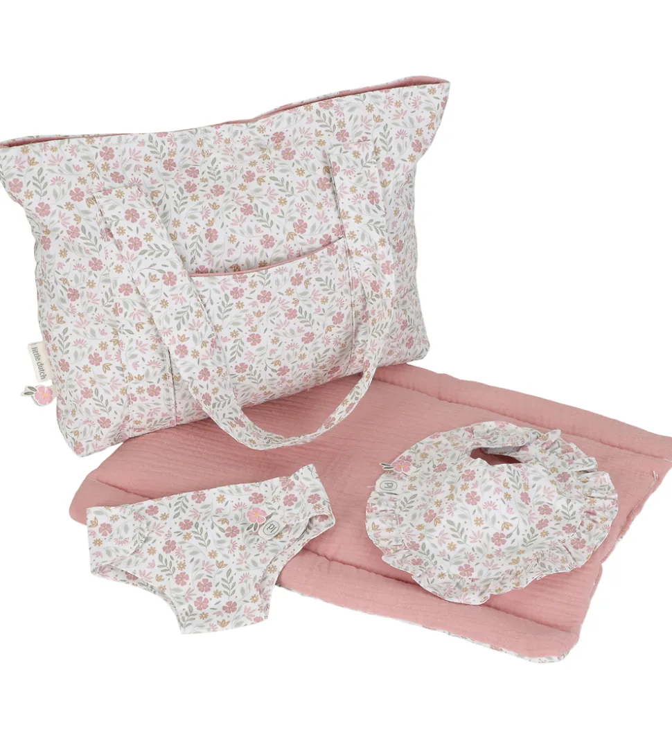 Little Dutch Pusletaske - 4 Dele - Pink