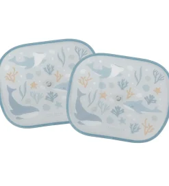 Little Dutch Solskærm til Bil - 2-Pak - 36x44 cm - Ocean Dreams