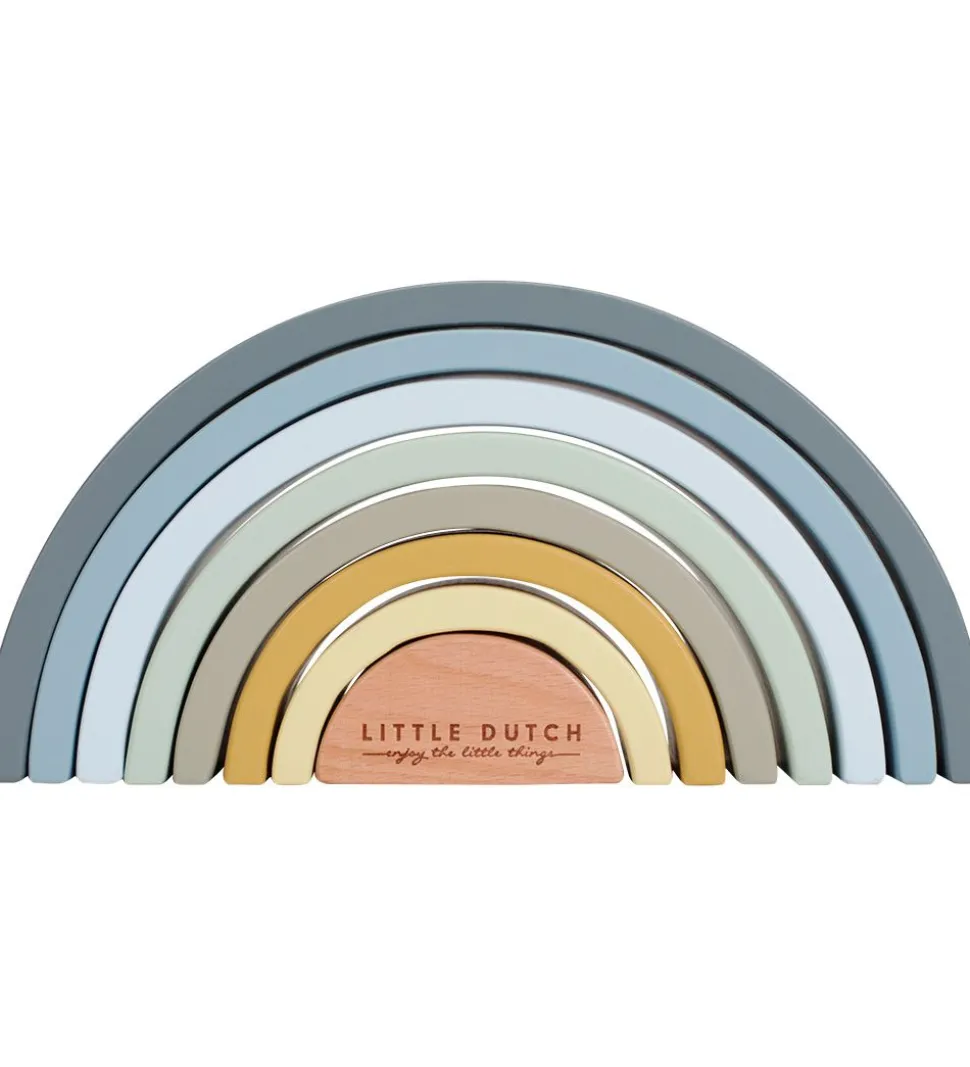 Little Dutch Stablelegetøj - Regnbue - Blå