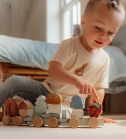 Little Dutch Stabletog - Træ - 18 Dele - Forest Friends