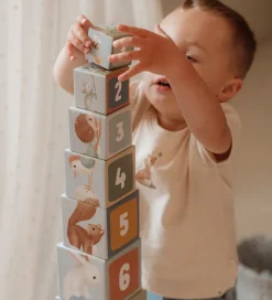 Little Dutch Stabletårn - 10 Dele - Forest Friends