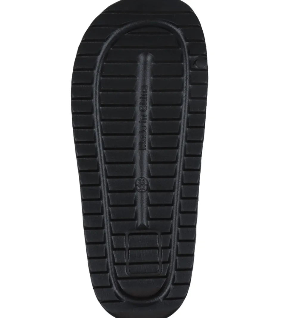 Little Marc Jacobs Badesandaler - Sort m. Logo