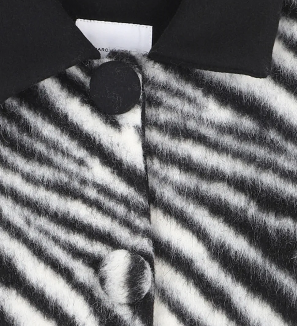 Little Marc Jacobs Frakke - Akryl/Uld - Sort/Hvid