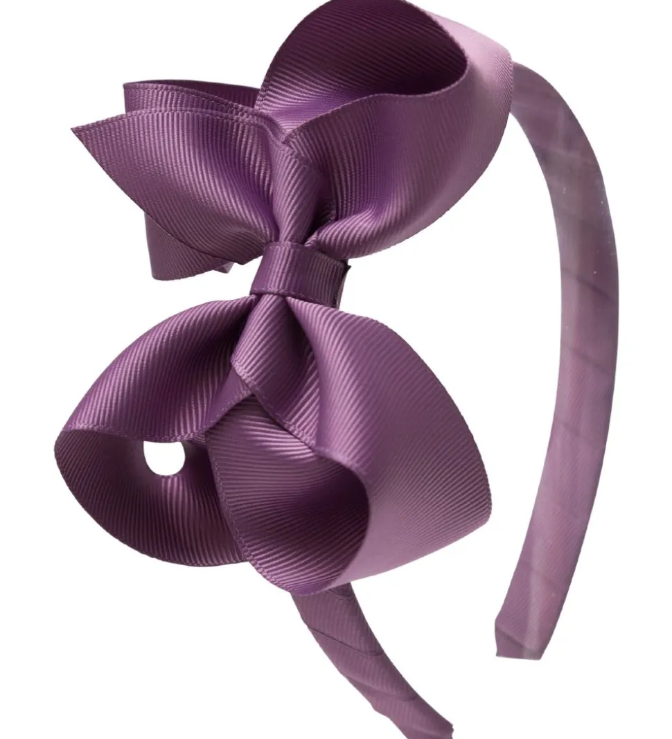 Little Wonders Hårbøjle - Michelle - Grosgrain - Lilla
