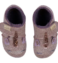 Living Kitzbühel Hjemmesko - Uld - Enhjørning - Antico Rosso