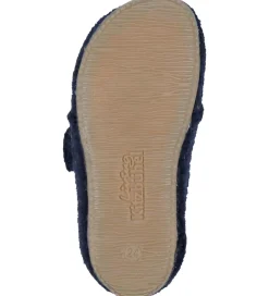 Living Kitzbühel Hjemmesko - Uld - Nachtblau m. T-rex