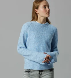 LMTD Bluse - Strik - Noos - NlfKleaves - Kentucky Blue