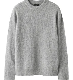 LMTD Bluse - Strik - Noos - NlmKleave - Light Grey Melange