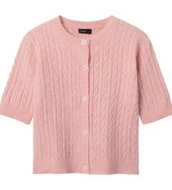 LMTD Cardigan - Strik - NlfKave - Crystal Pink