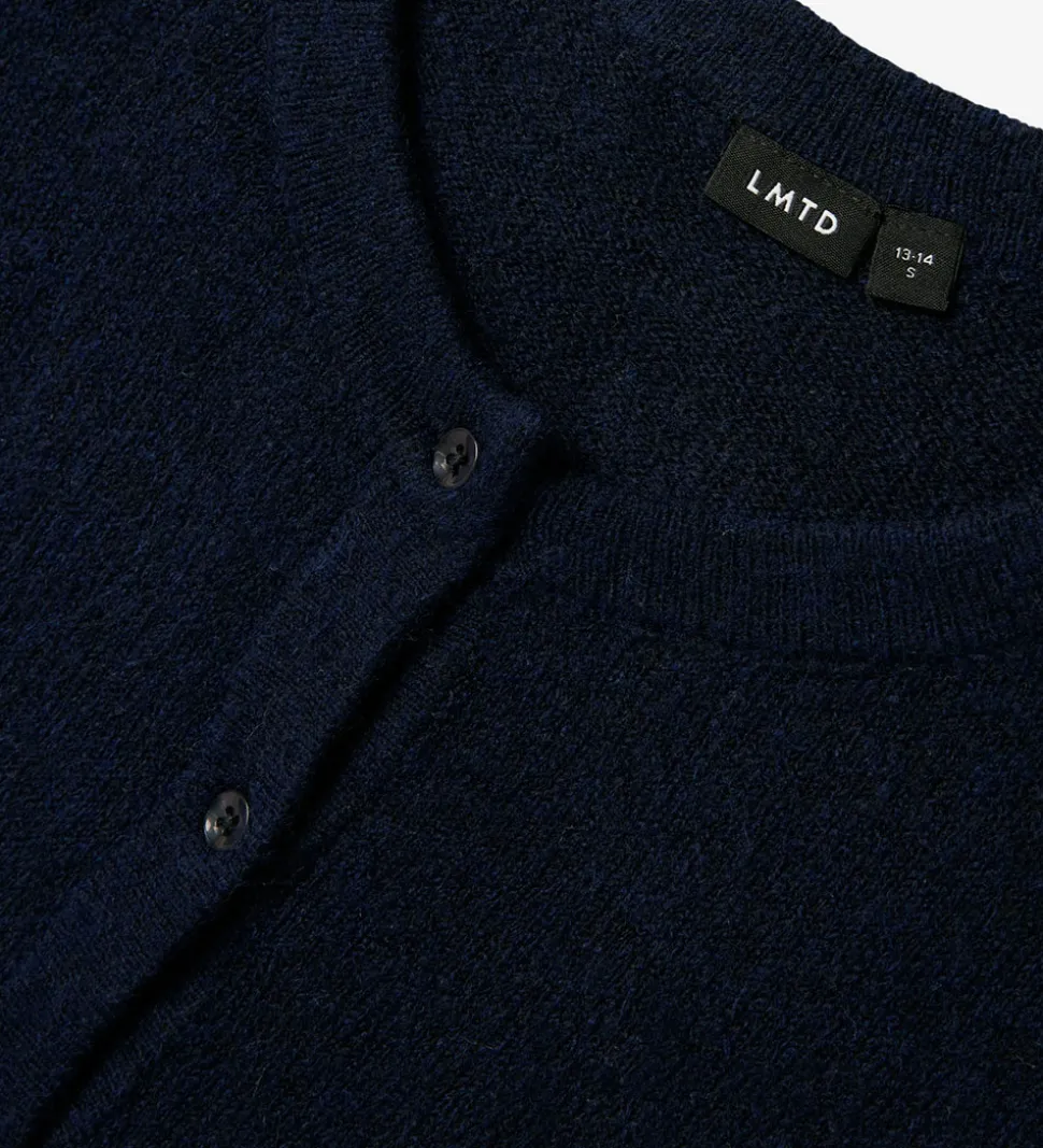 LMTD Cardigan - Strik - Noos - NlfLodet - Dark Sapphire