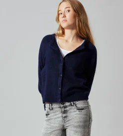 LMTD Cardigan - Strik - Noos - NlfLodet - Dark Sapphire