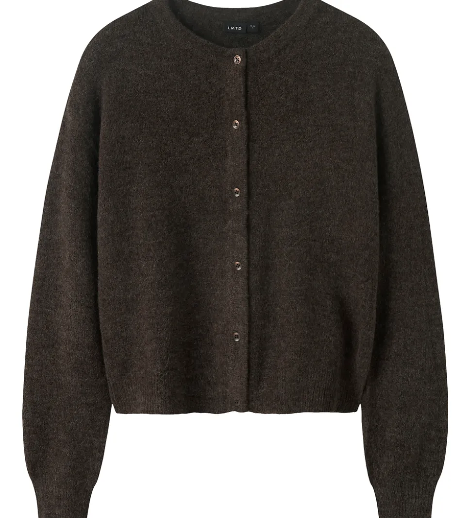 LMTD Cardigan - Strik - Noos - NlfLodet - Chocolate Brown