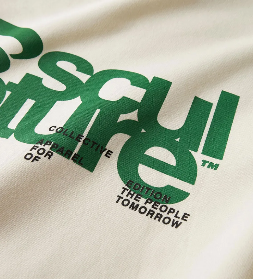 LMTD Hættetrøje - NlnHulp - Antique White/Jolly Green/Sort