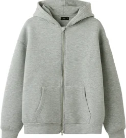 LMTD Scuba Cardigan - NlnHalfa - Light Grey Melange