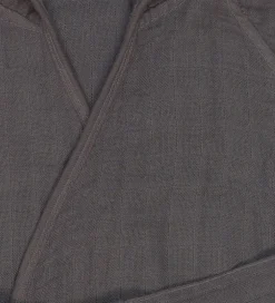 Lässig Badekåbe - Musselin - 12-18 mdr - Anthracite