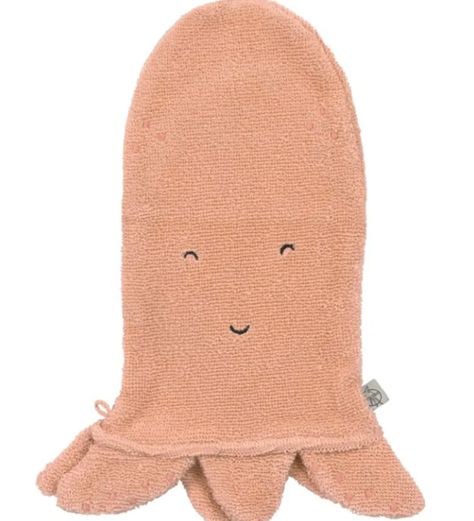 Lässig Vaskehandske - Blæksprutte - Rosa