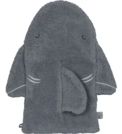 Lässig Vaskehandske - Haj - Grå