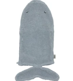 Lässig Vaskehandske - Hval - Blå