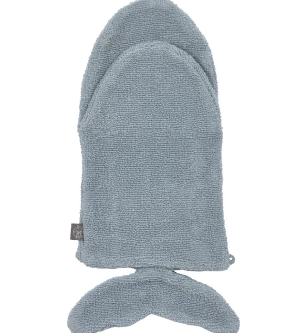 Lässig Vaskehandske - Hval - Blå