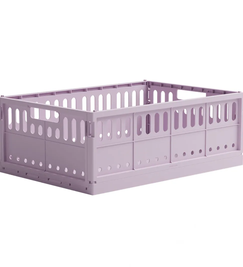 Made Crate Foldekasse - Maxi - 48x33x17,5 cm - Lilac