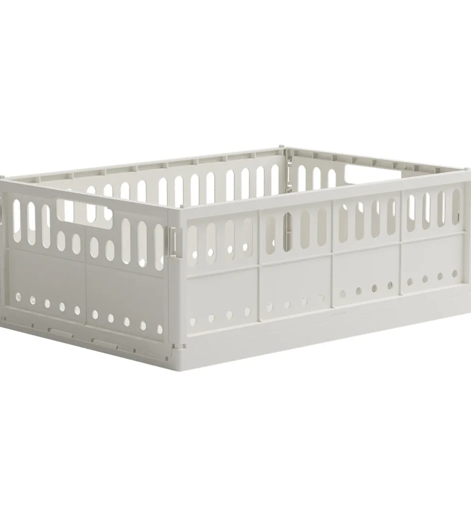 Made Crate Foldekasse - Maxi - 48x33x17,5 cm - Milk