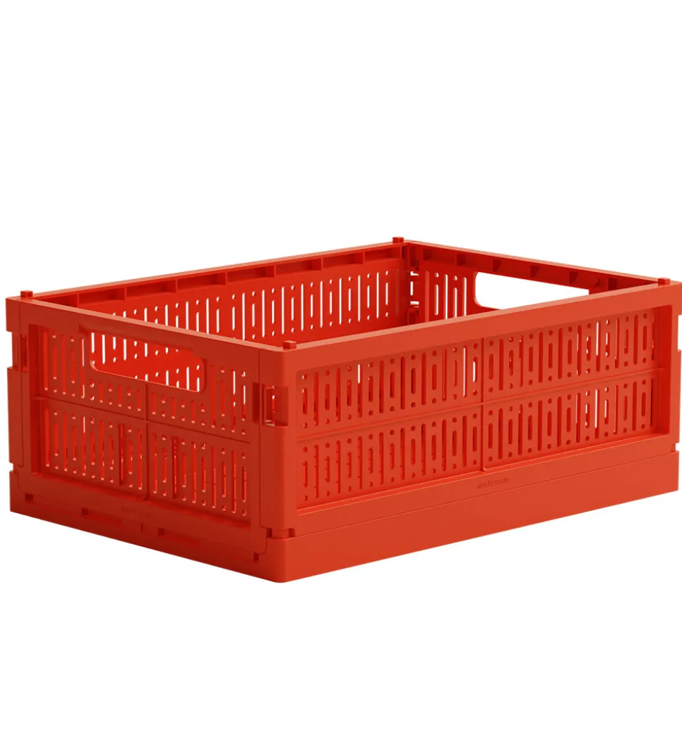Made Crate Foldekasse - Midi - 33x24x13 cm - So Bright Red