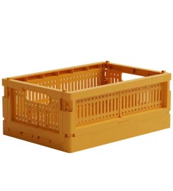 Made Crate Foldekasse - Mini - 24x17x9,5 cm - Mustard
