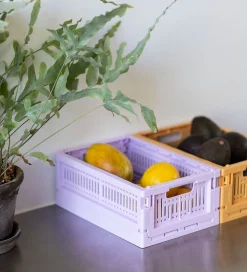 Made Crate Foldekasse - Mini - 24x17x9,5 cm - Mustard