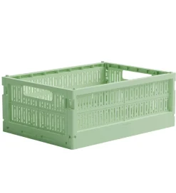 Made Crate Foldekasse - Midi - 33x24x13 cm - Spring Green