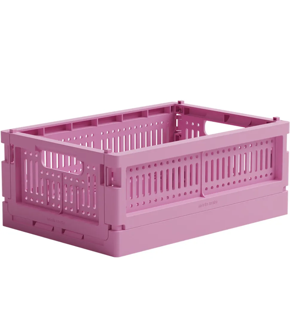 Made Crate Foldekasse - Mini - 24x17x9,5 cm - Soft Fuchsia