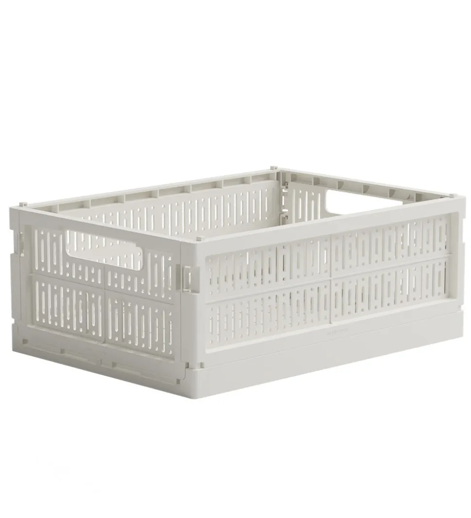 Made Crate Foldekasse - Midi - 33x24x13 cm - Milk