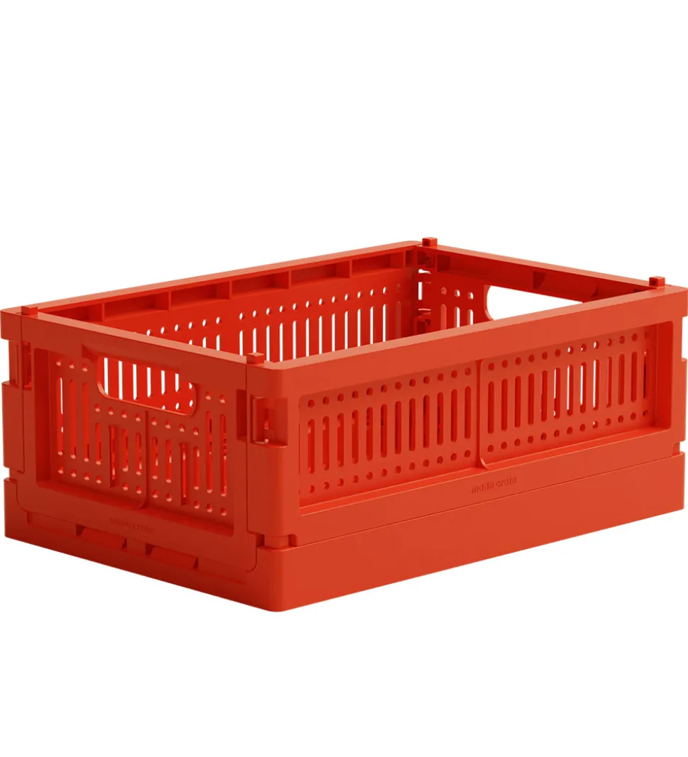 Made Crate Foldekasse - Mini - 24x17x9,5 cm - So Bright Red