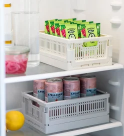 Made Crate Foldekasse - Mini - 24x17x9,5 cm - Misty Grey