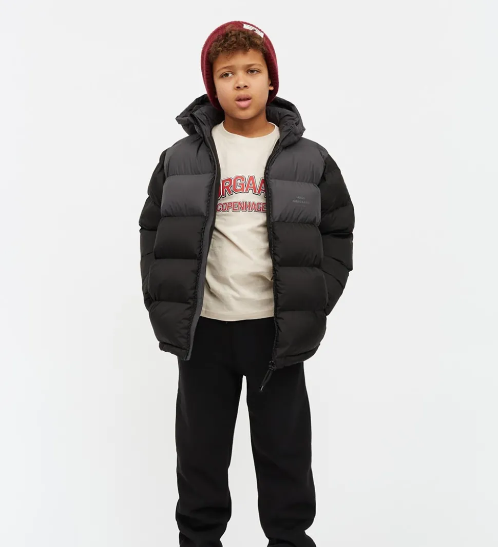 Mads Nørgaard Dynejakke - Light Ripstop Junino - Asphalt