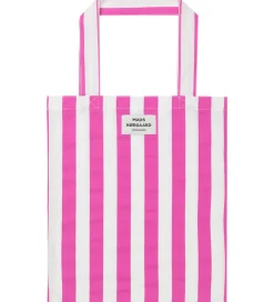 Mads Nørgaard Shopper - Atoma - Carmine Rose/White Alyssum