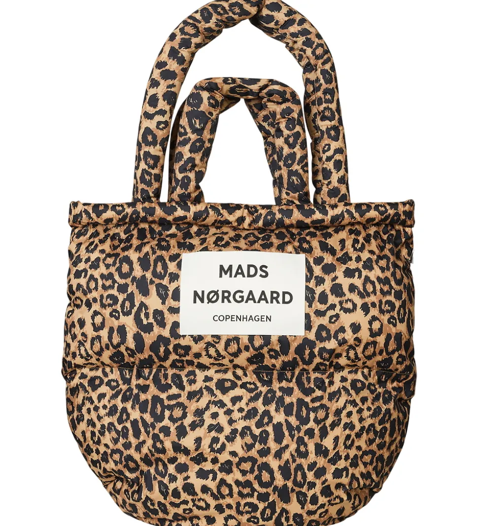 Mads Nørgaard Shopper - Light Ripstop Pillow - Leo AOP/Black