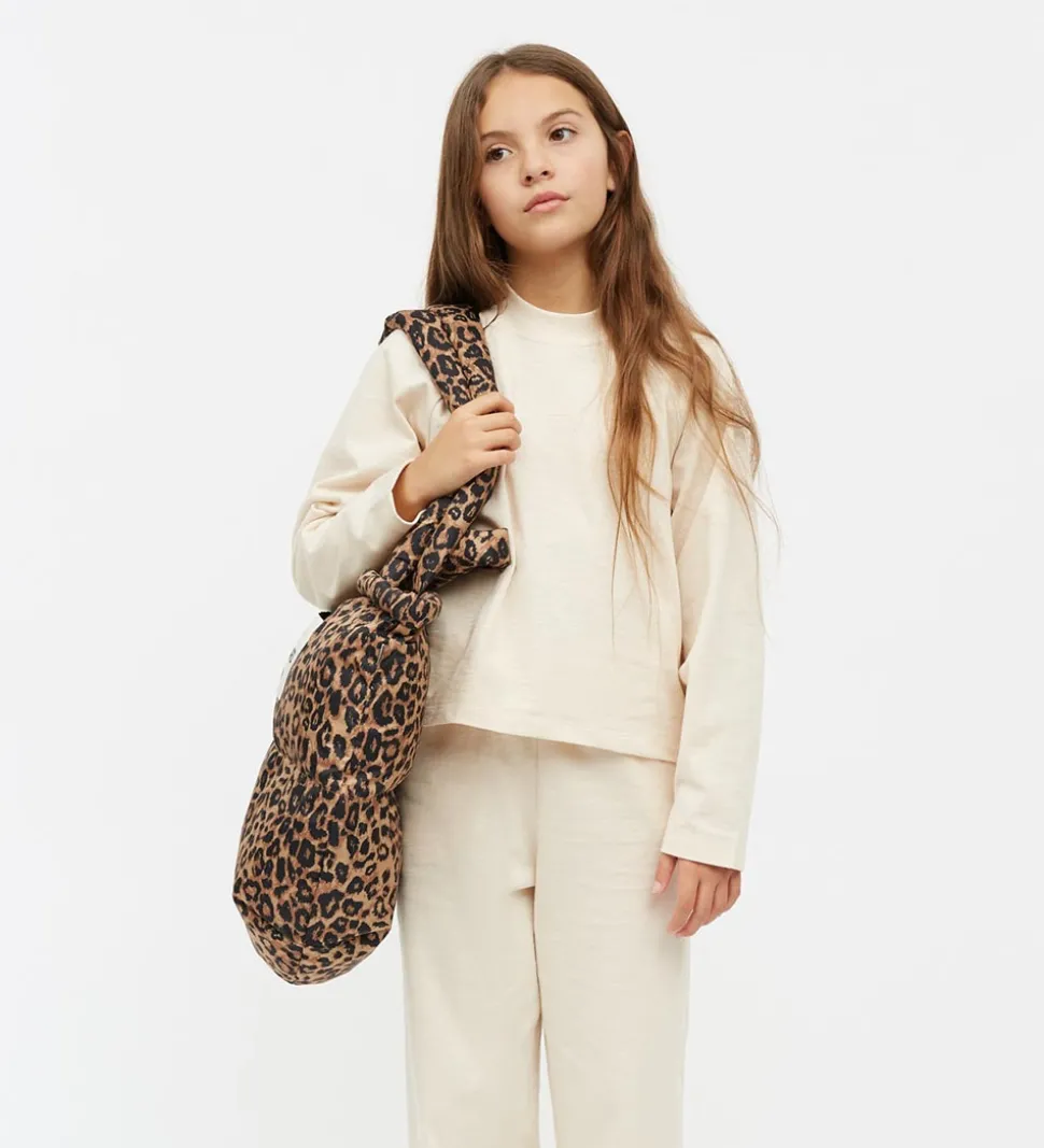 Mads Nørgaard Shopper - Light Ripstop Pillow - Leo AOP/Black