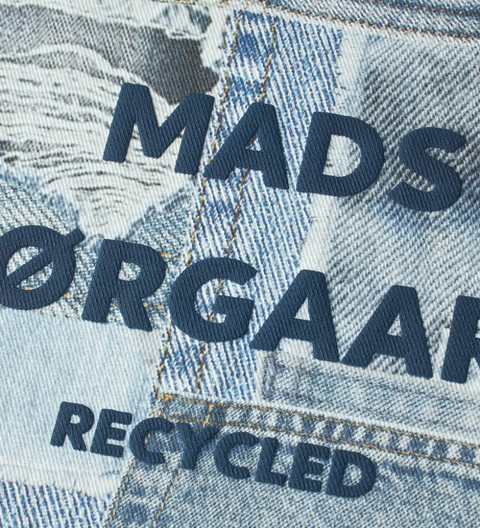 Mads Nørgaard Shopper - Recycled Boutique Athene - Denim AOP