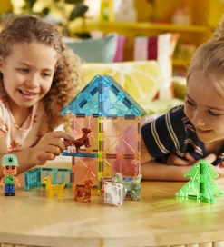 Magna-Tiles Magnetsæt - 27 Dele - Doggy Daycare + MicroMAGS