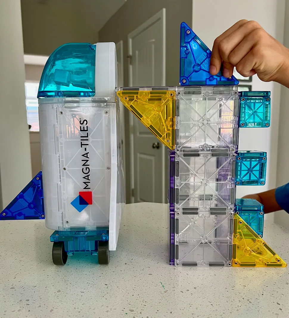 Magna-Tiles Magnetsæt - 32 Dele - Space + MicroMAGS