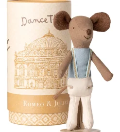 Maileg Balletdanser Mus m. Stativ - Romeo - Storebror - Beige
