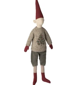Maileg Nisse - Str. 5 - Dreng m. Strikket Sweater