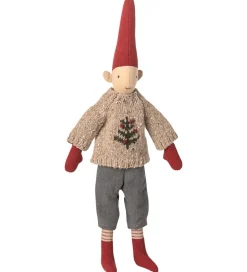 Maileg Nissedreng - Str. 2 - Strikket Bluse - Pixy