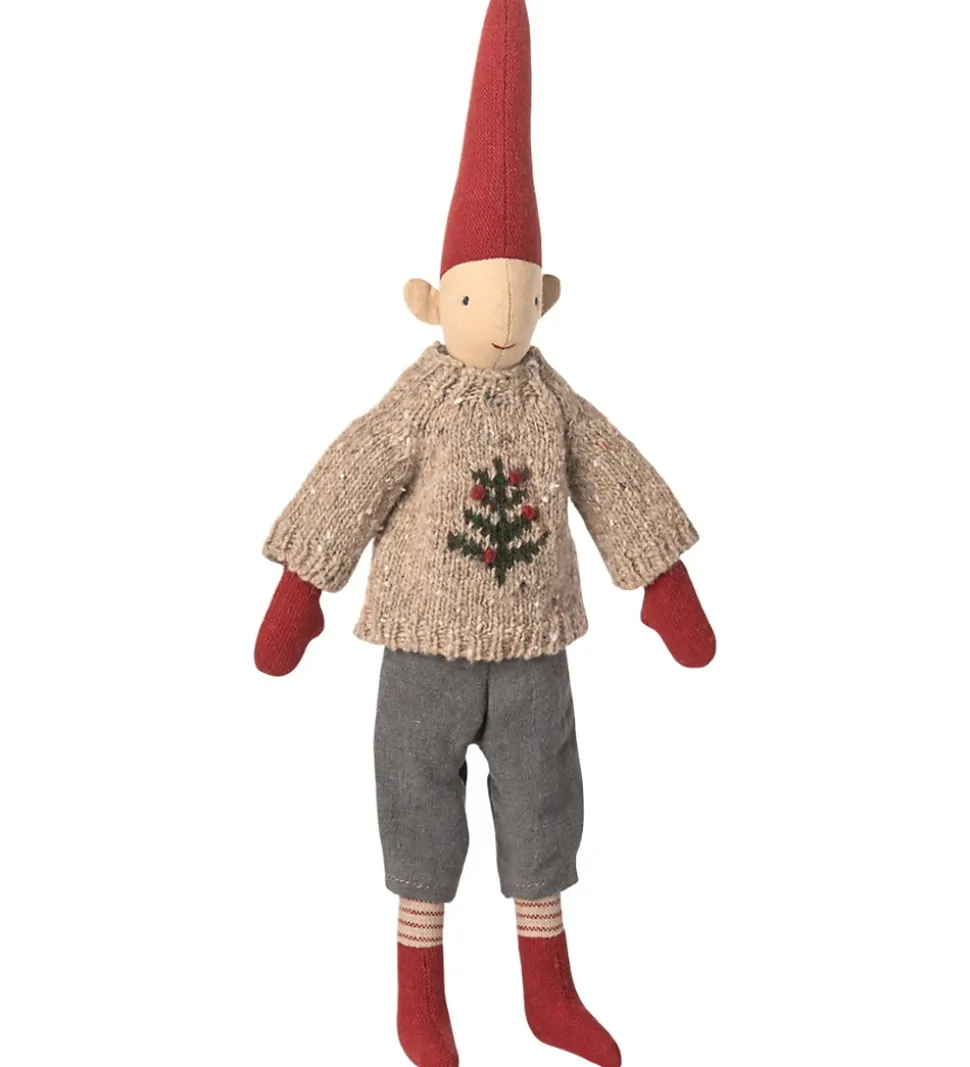 Maileg Nissedreng - Str. 2 - Strikket Bluse - Pixy