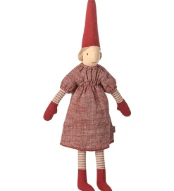 Maileg Nissepige - Str. 2 - Rød Kjole - Pixy