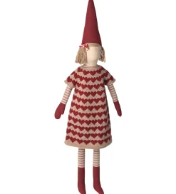 Maileg Nissepige - Str. 5 - Strikket Kjole - Pixy