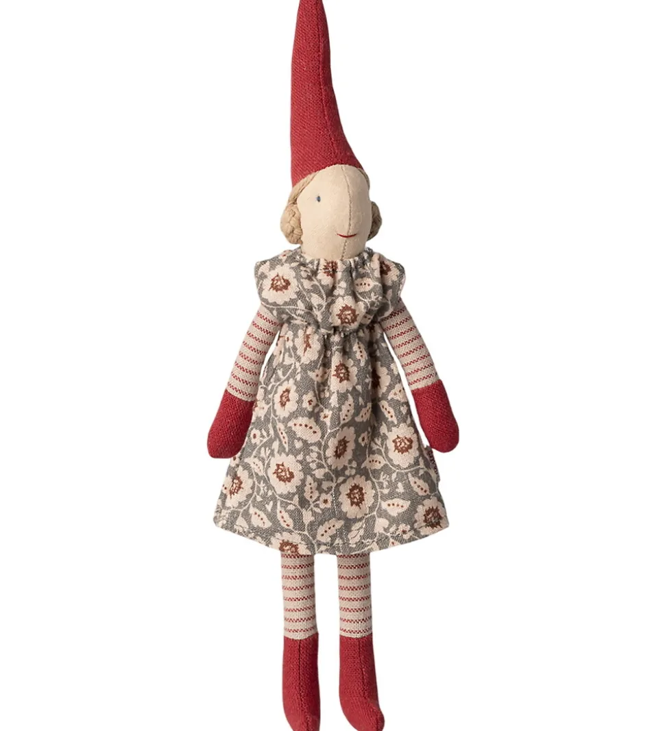 Maileg Nissepige - Str. 1 - Vinter Mint Kjole - Pixy