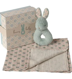 Maileg Ranglesæt - Harerangle/Stofble- Mint