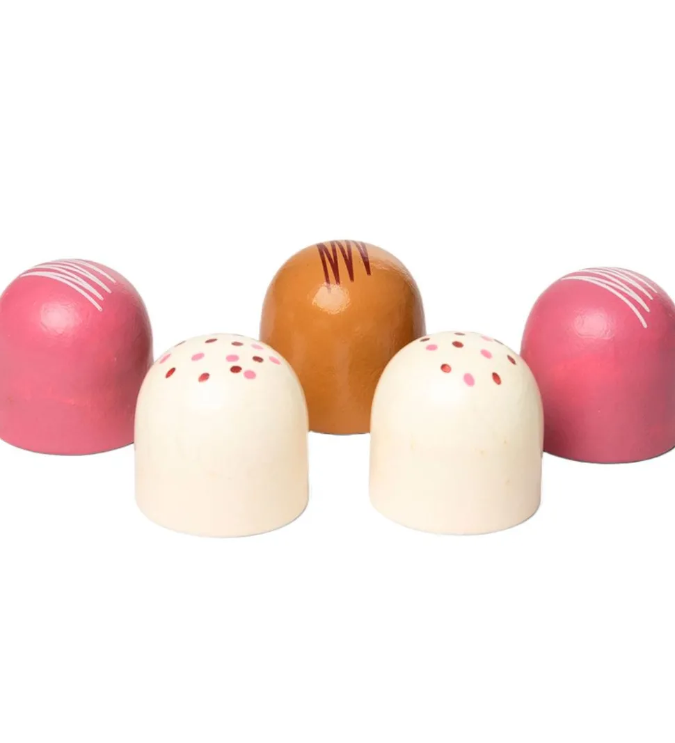 MaMaMeMo Legemad - Flødeboller, Ruby - Træ